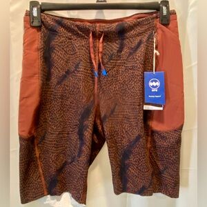 Janji Women's Shadowlands Shorts- Brown and Black